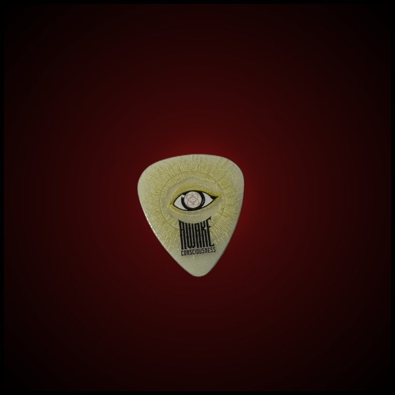 Awake Consciousness Guitar Pick